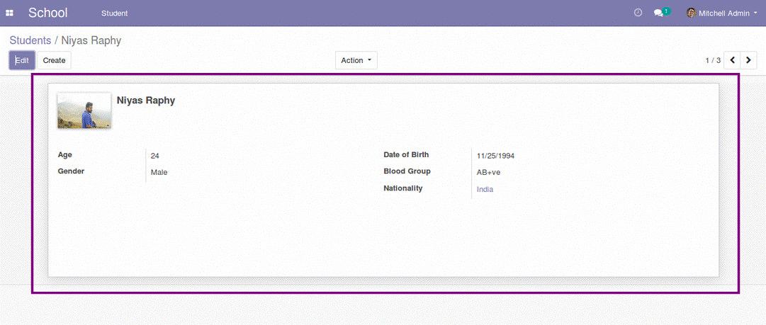 building module in odoo v12