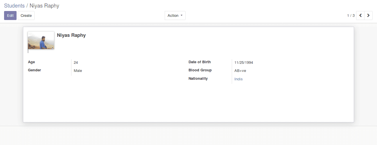 building module in odoo v12