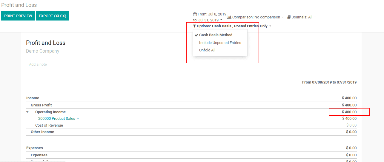 Cash Basis And Accrual Basis Accounting In Odoo