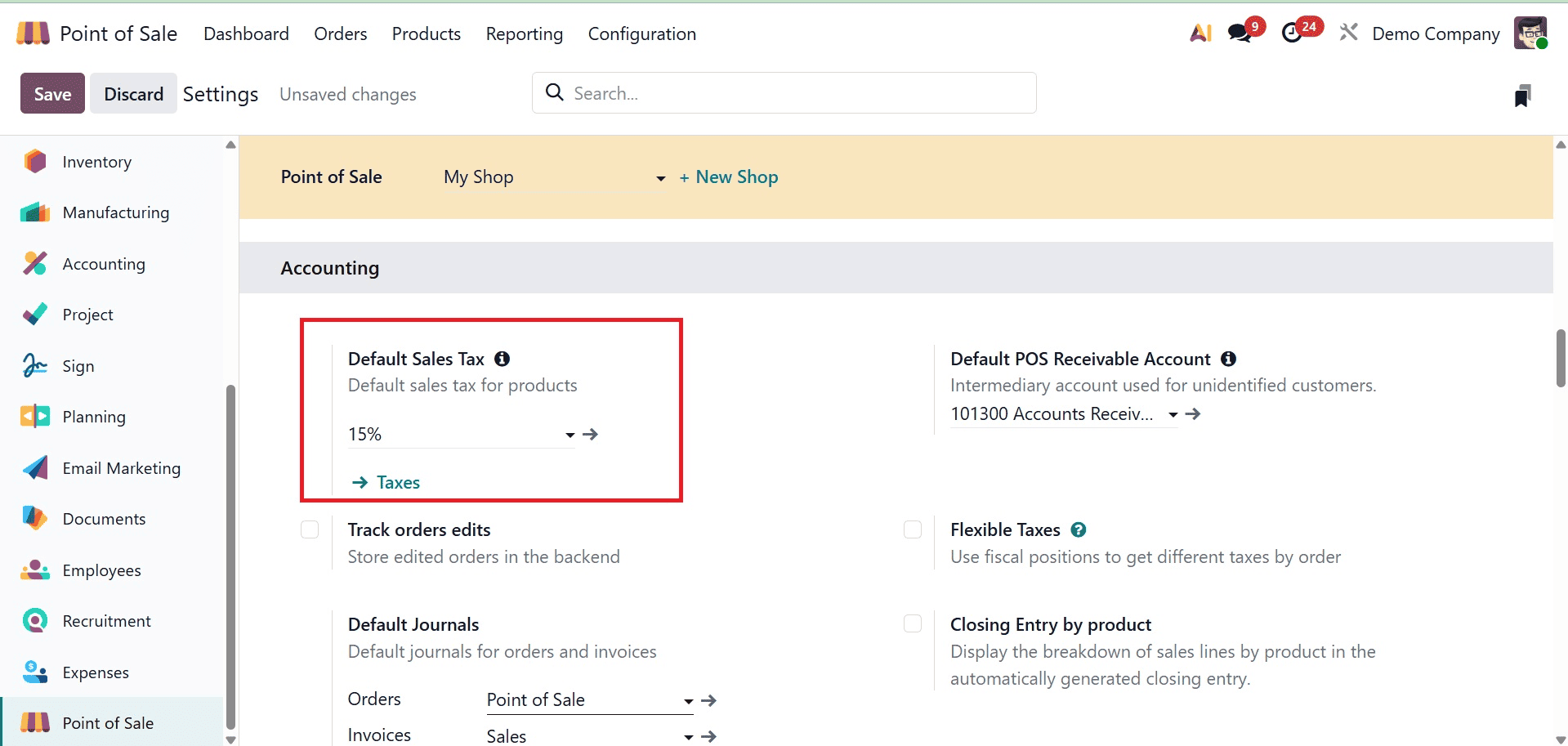 Complete Guide for Retail Shop Configuration in Odoo 19 Point of Sale-cybrosys