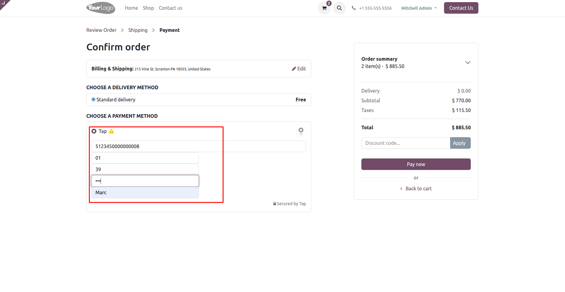 Complete Guide on How to Set Up Tap Payment Gateway in Odoo 17-cybrosys
