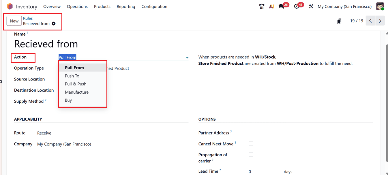 Complete Guide to Inventory Flow in Odoo 19: Routes, Rules & Setup-cybrosys