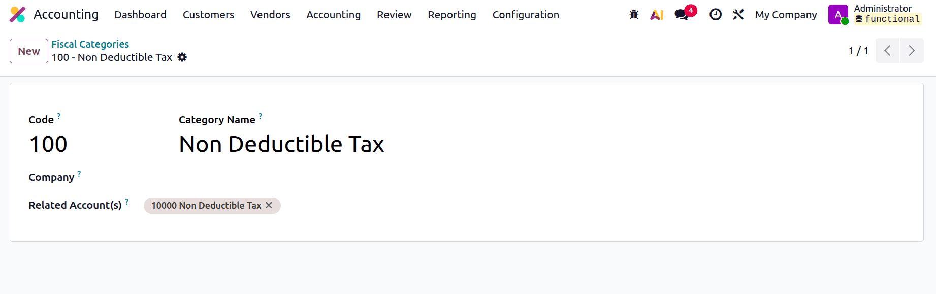 Complete Guide to Managing Fiscal Categories in Odoo 19-cybrosys