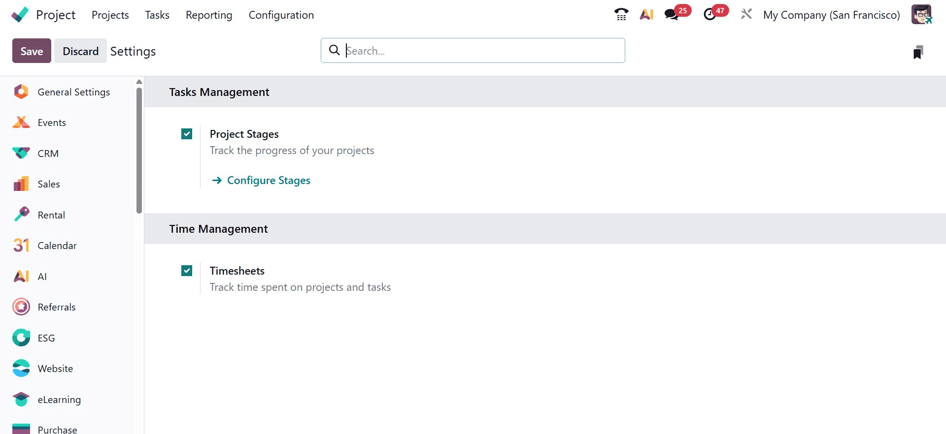 Complete Overview of Odoo 19 Project Module-cybrosys