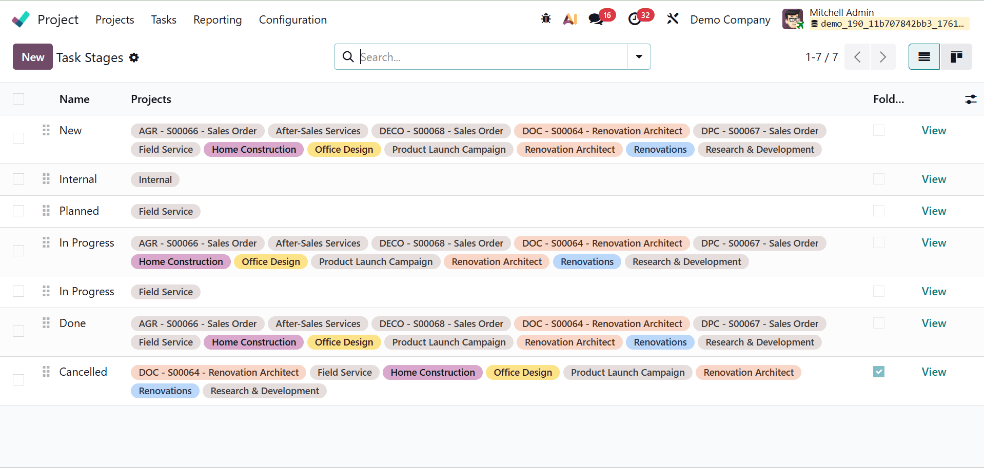 Complete Overview of Odoo 19 Project Module-cybrosys