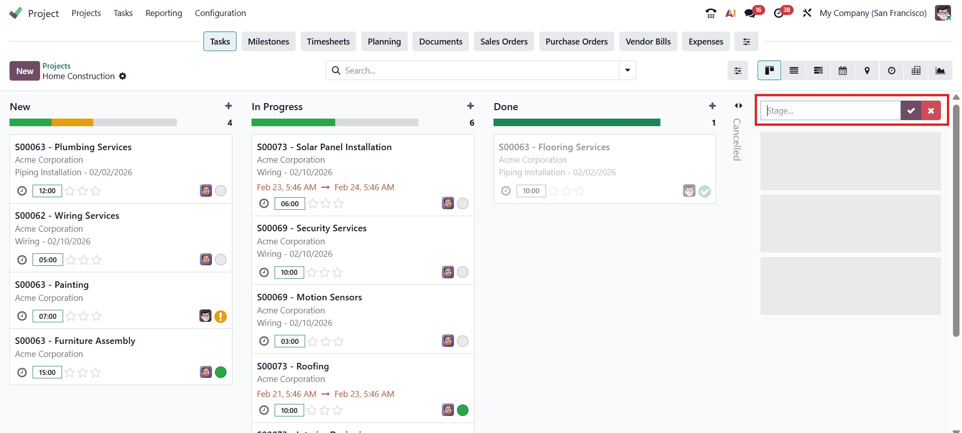 Complete Overview of Odoo 19 Project Module-cybrosys