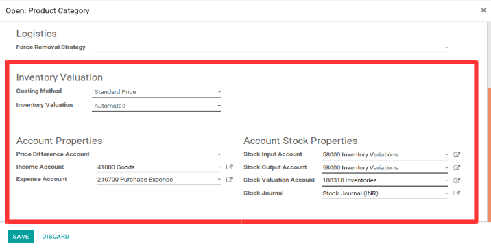 continental and anglo saxon accounting odoo-10