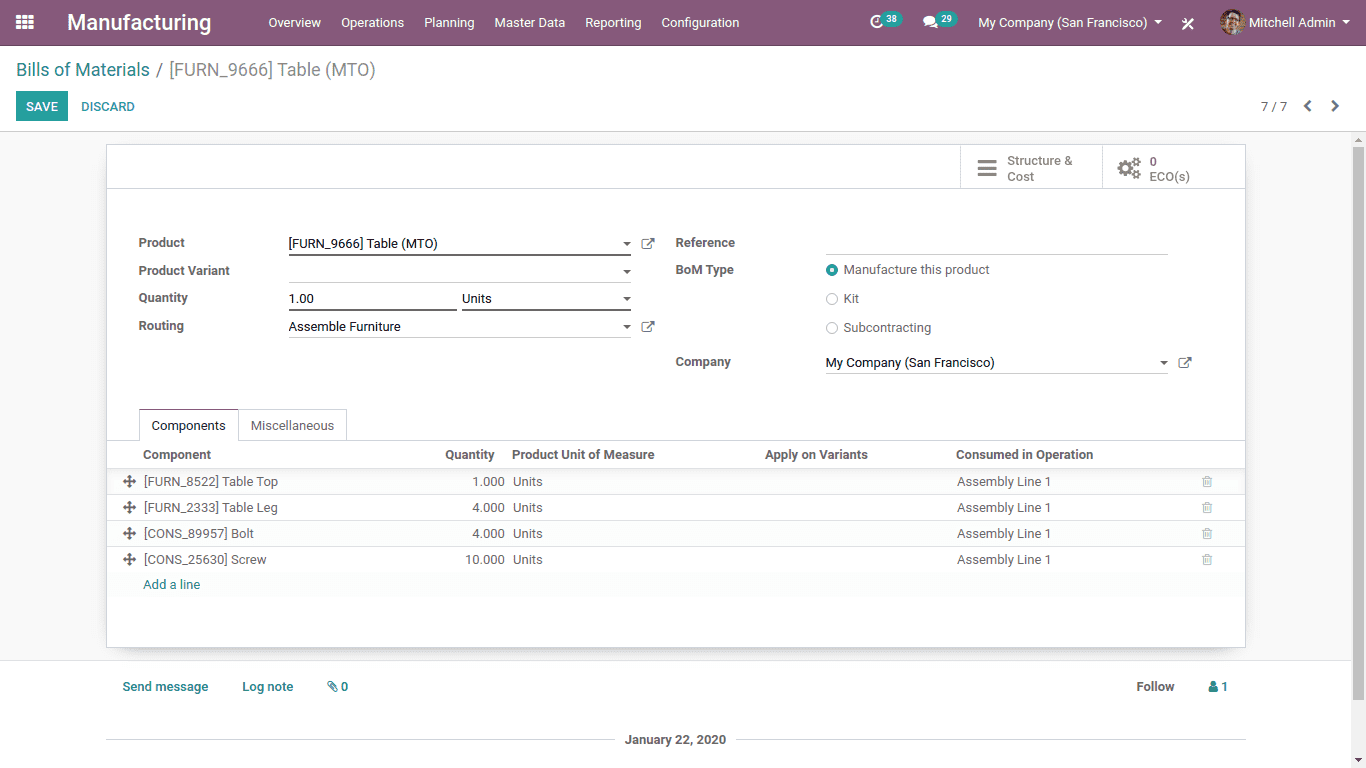 cost-computation-of-finished-goods-in-odoo-13