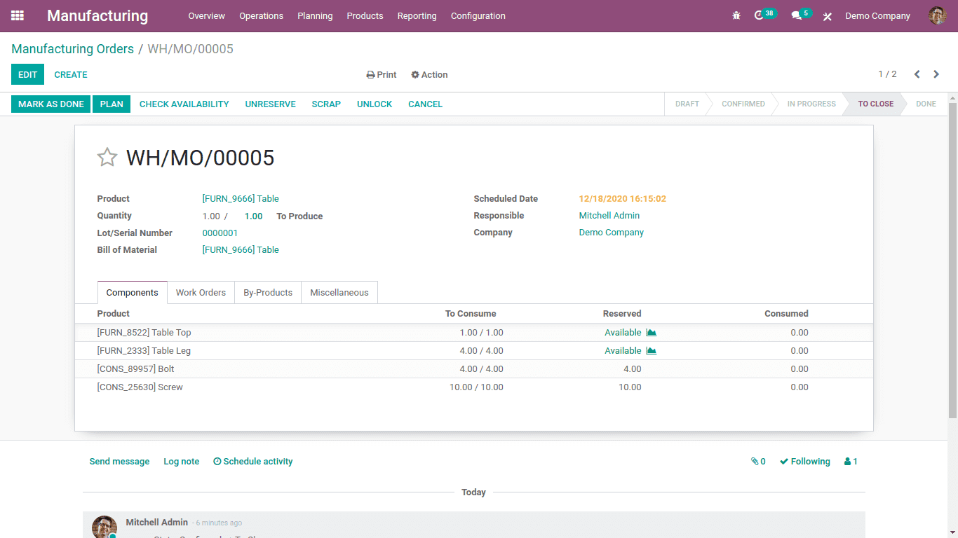 cost-computation-of-finished-goods-in-odoo-14