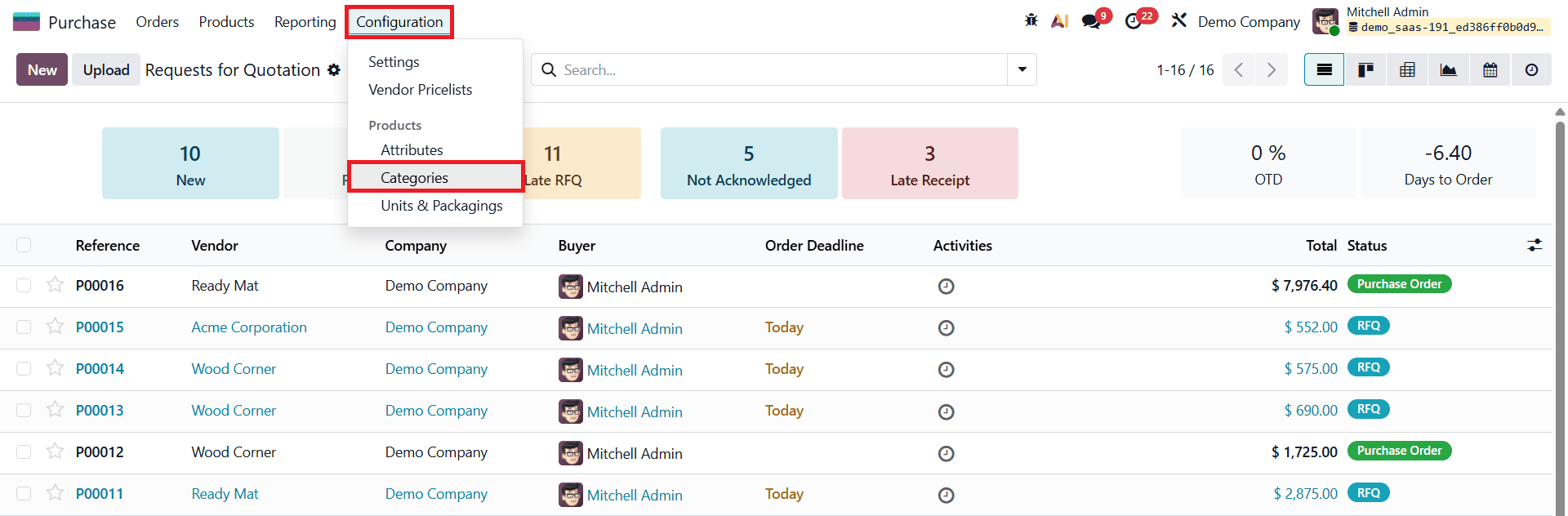 Create and Manage Product Categories for Smarter Purchasing In Odoo 19-cybrosys