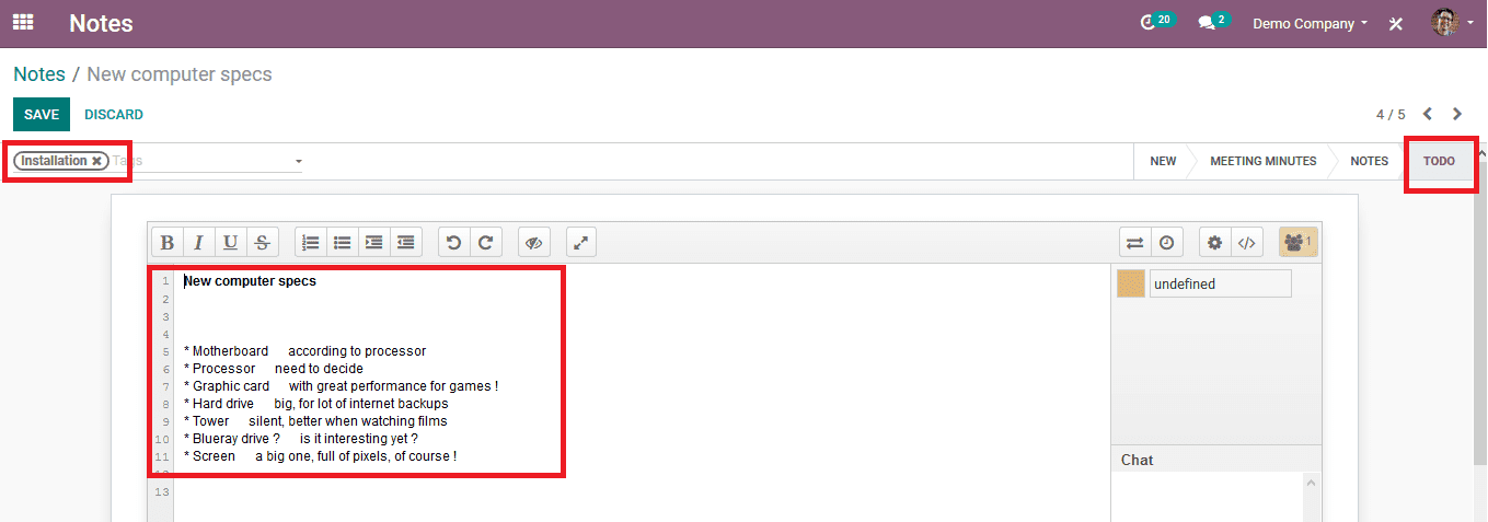 create-notes-in-odoo-13-cybrosys