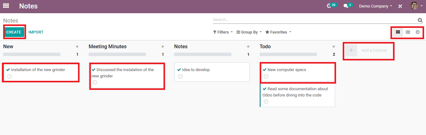 create-notes-in-odoo-13-cybrosys