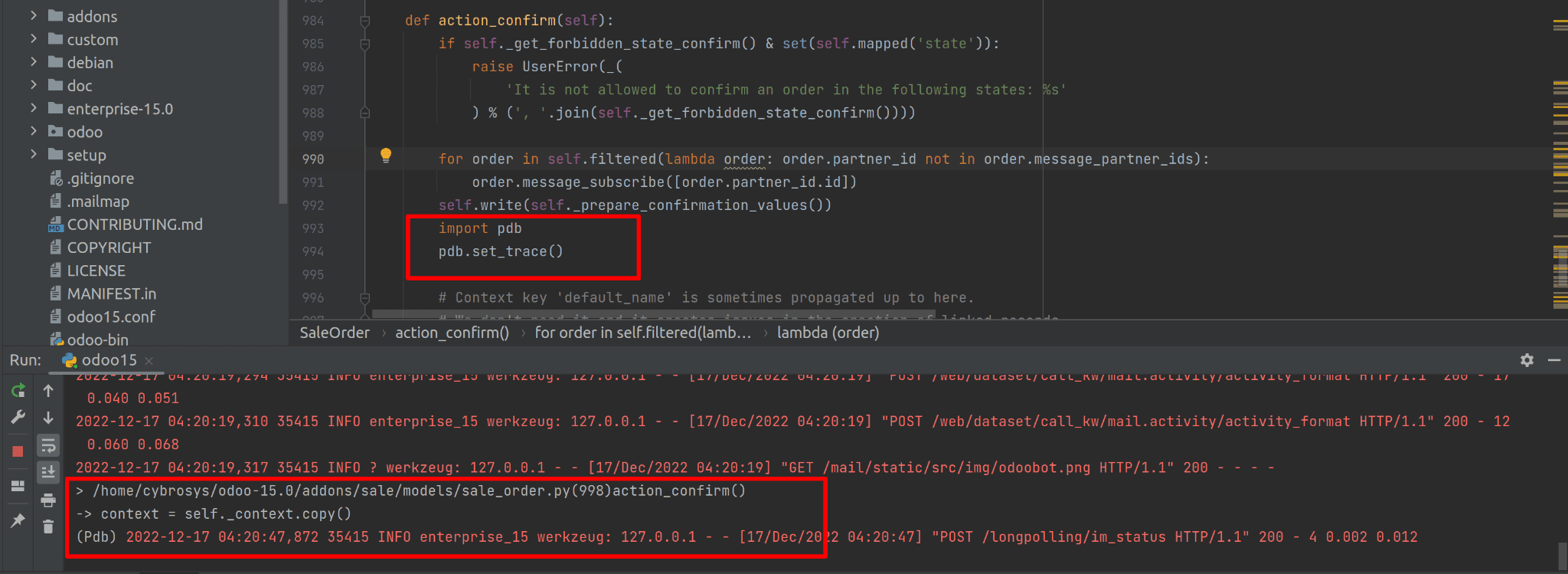 debugging-in-odoo-15-3-cybrosys