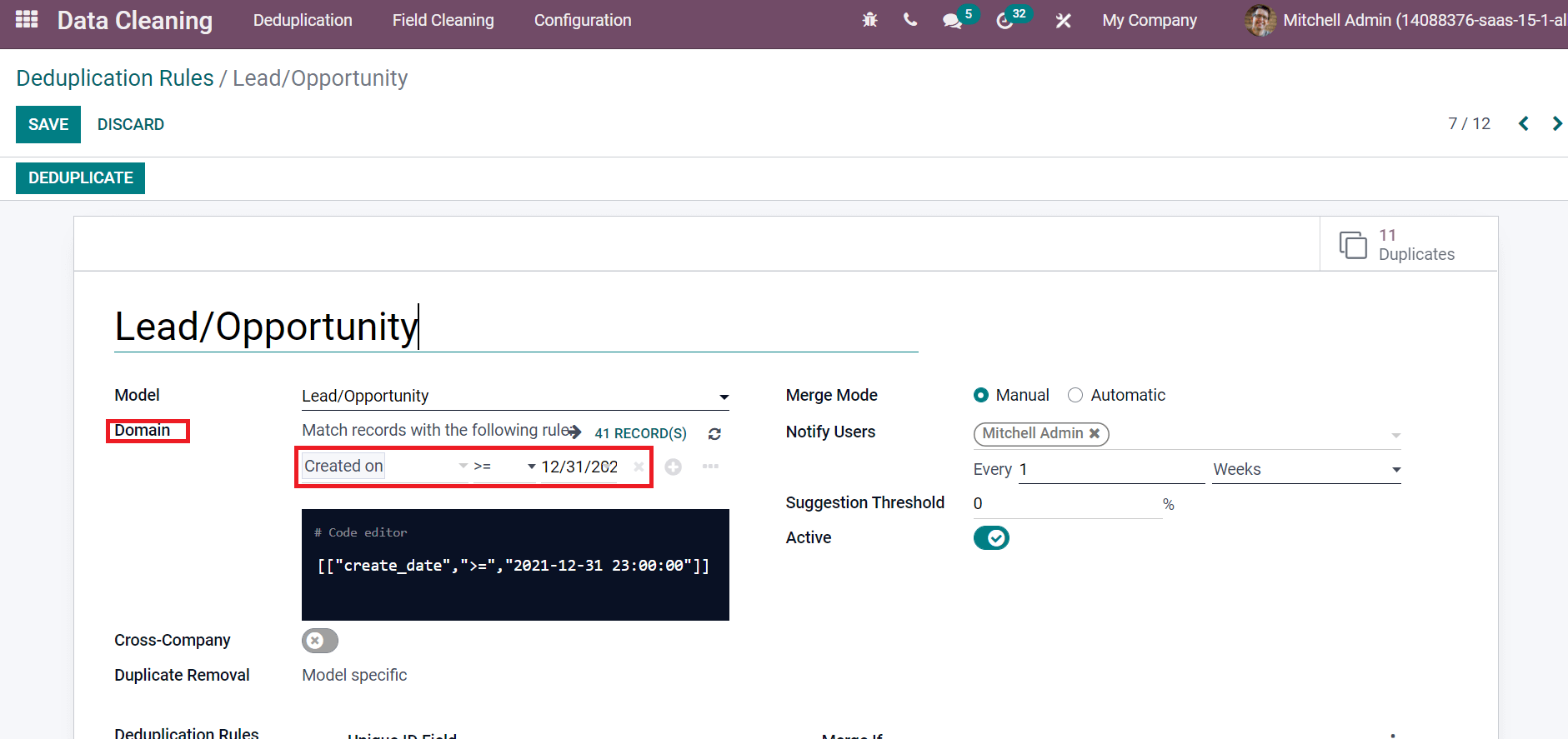 deduplication-rules-in-odoo-15-data-cleaning-module-cybrosys