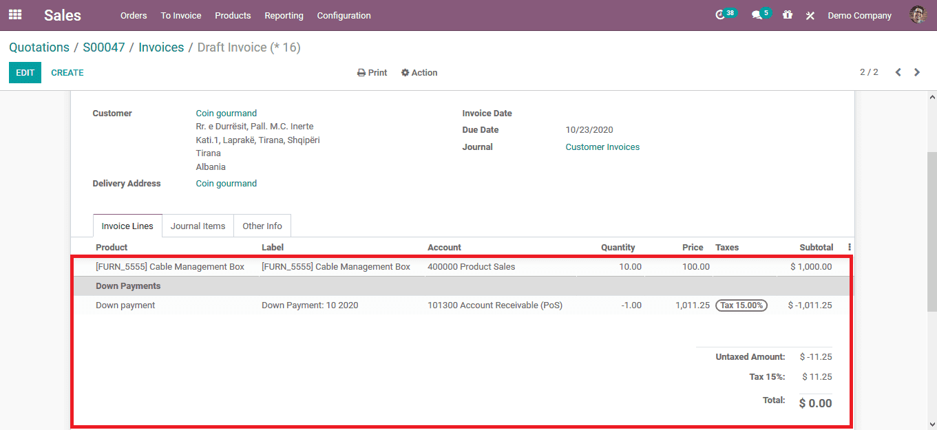 down-payments-odoo-14-cybrosys