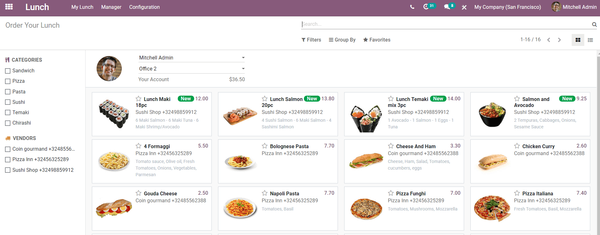 dynamic-usage-of-lunch-module-and-product-configuration-in-odoo-14