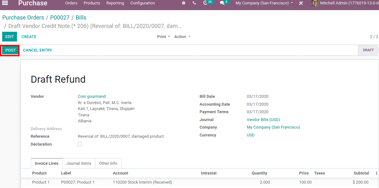 effect-of-purchase-return-on-accounts-and-stock-odoo-13