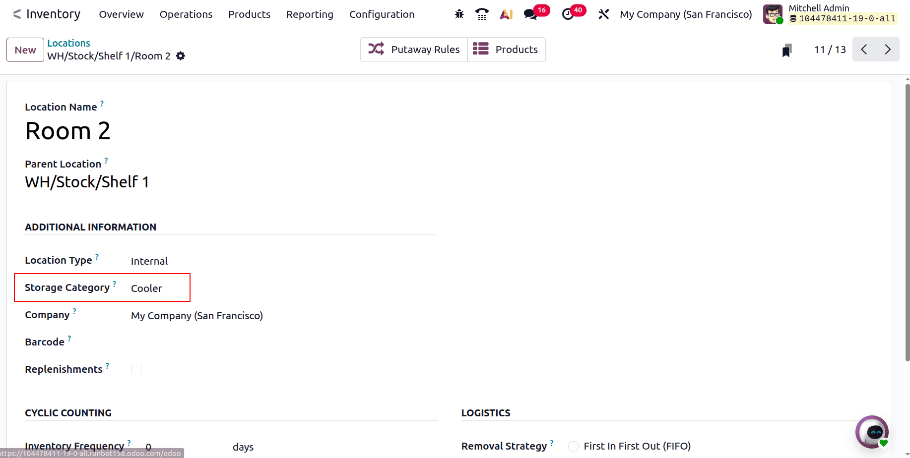 Efficient Inventory Placement Using Putaway Rules in Odoo 19-cybrosys