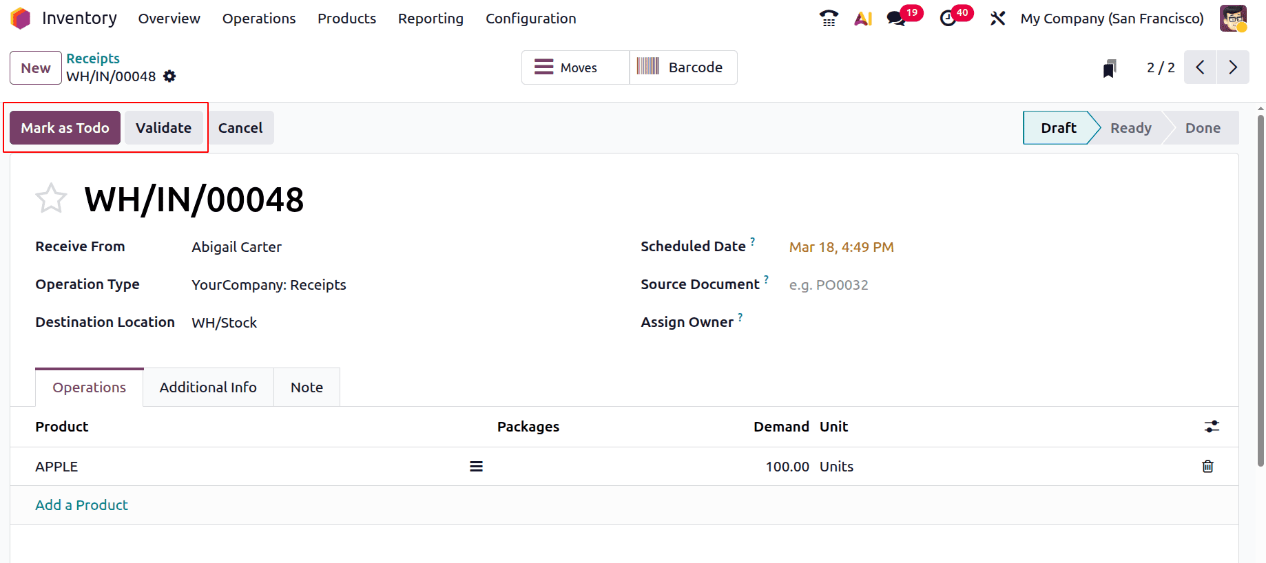 Efficient Inventory Placement Using Putaway Rules in Odoo 19-cybrosys