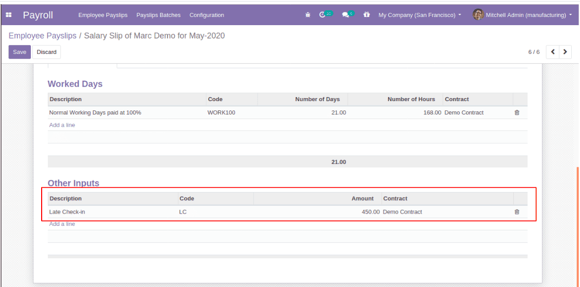 Features of Odoo 16 Employee Late Check-in-cybrosys