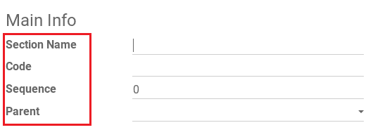 financial report configuration in odoo