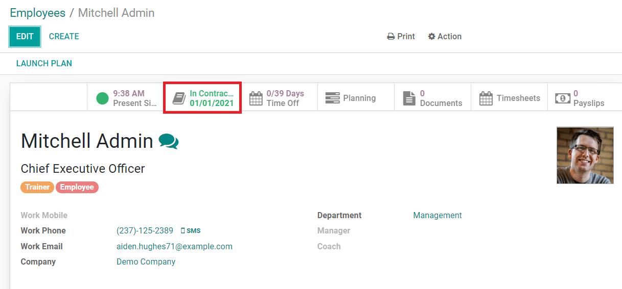 固定薪水包装 - 配置 - 工资单 -  ODOO-Payroll-Module