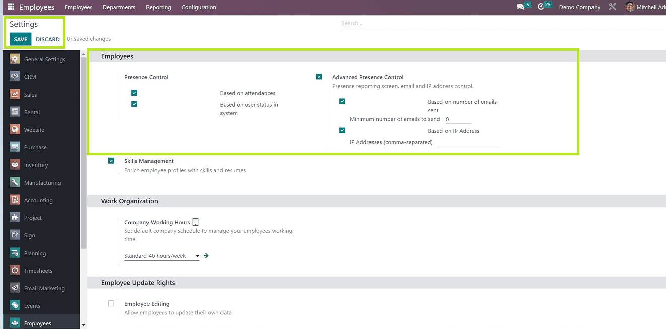 Functions of Employee Attendance Management in Odoo 16-cybrosys