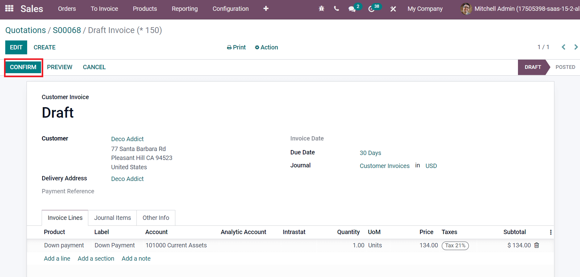 generate-customer-invoice-from-a-sales-order-with-the-odoo-15-sales-module-cybrosys