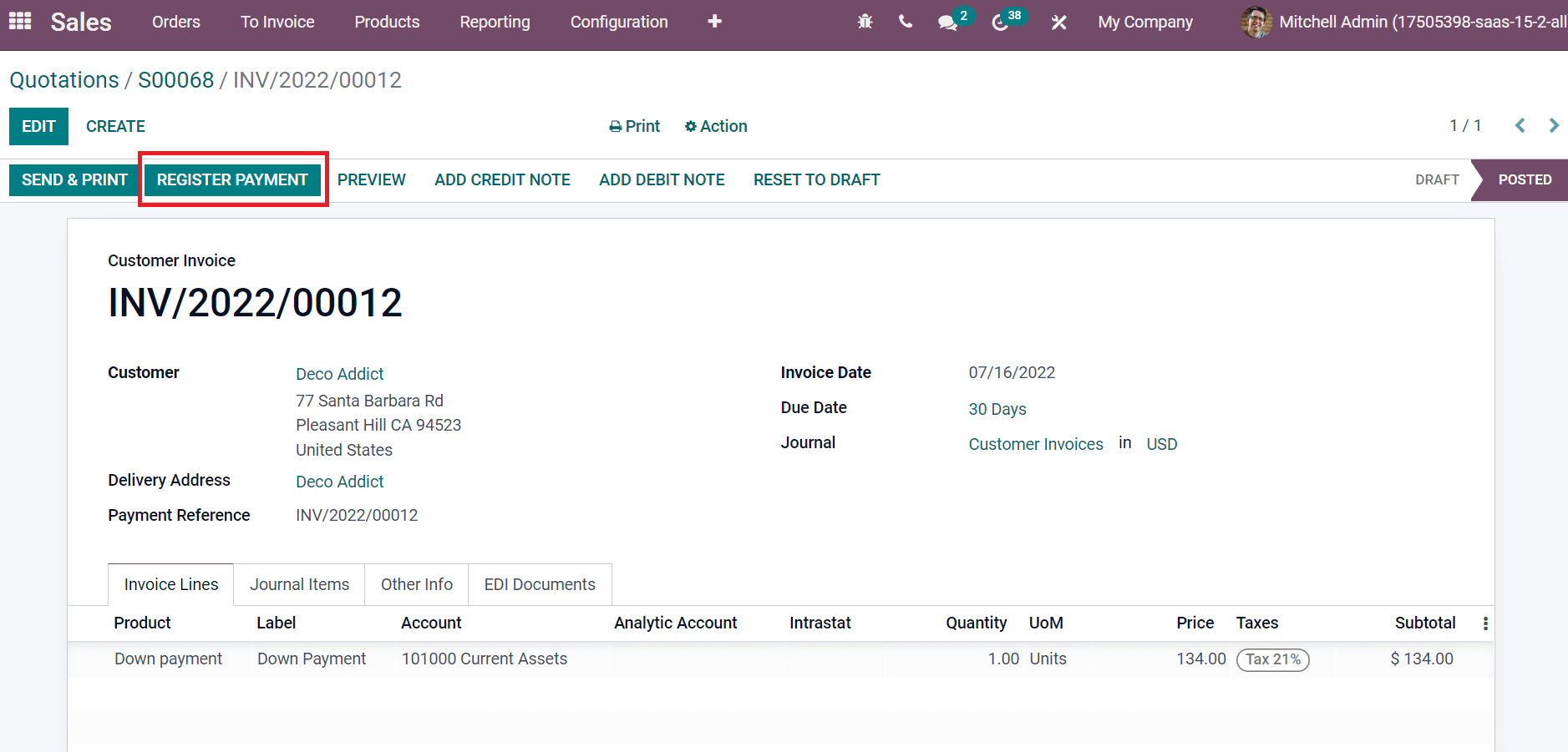 generate-customer-invoice-from-a-sales-order-with-the-odoo-15-sales-module-cybrosys