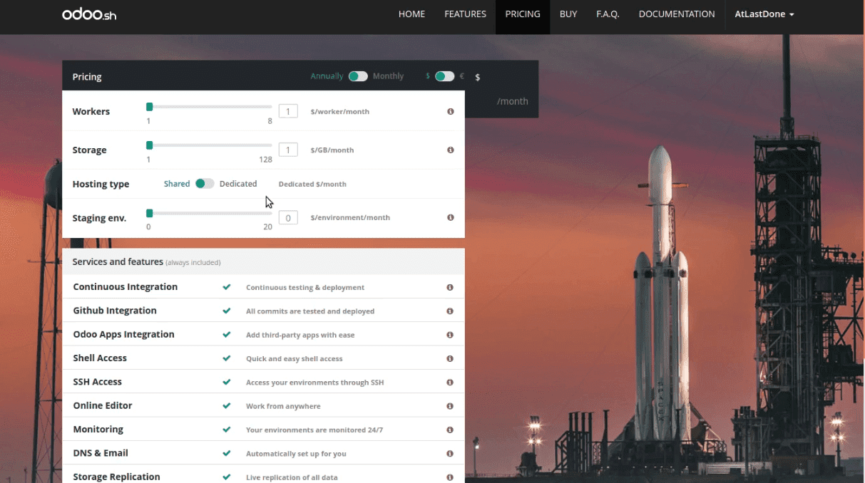 hosting-options-for-odoo-13