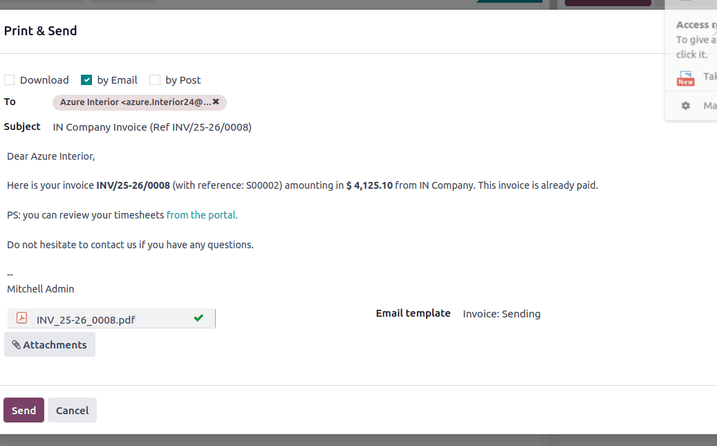 How a Field Service Task Has Been Billed with Odoo 18-cybrosys
