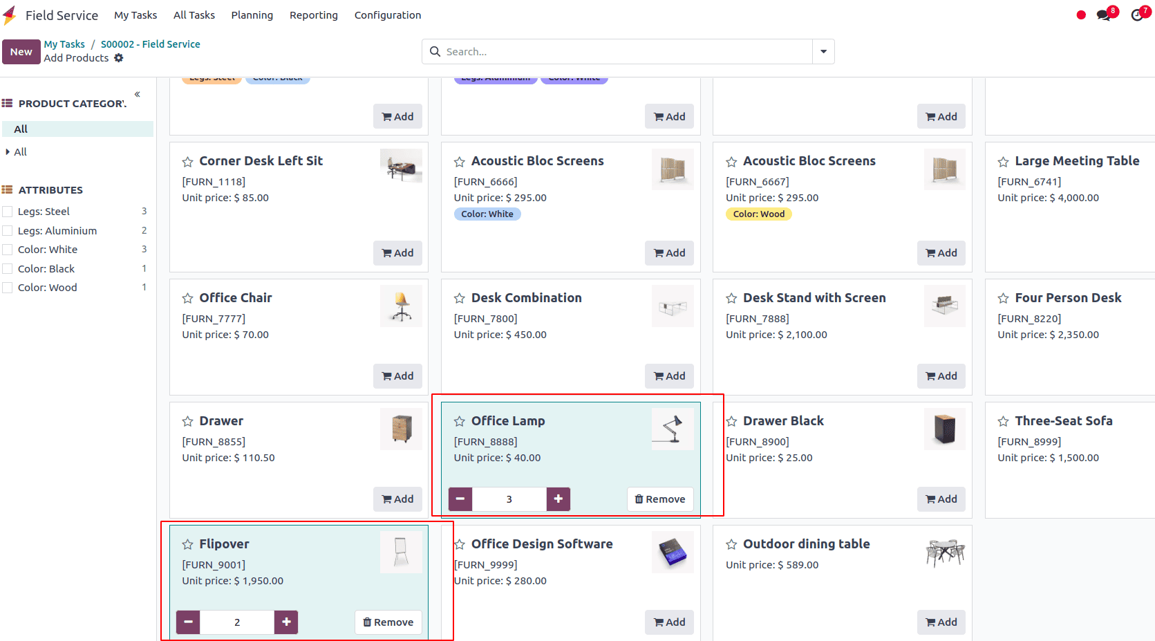 How a Field Service Task Has Been Billed with Odoo 18-cybrosys