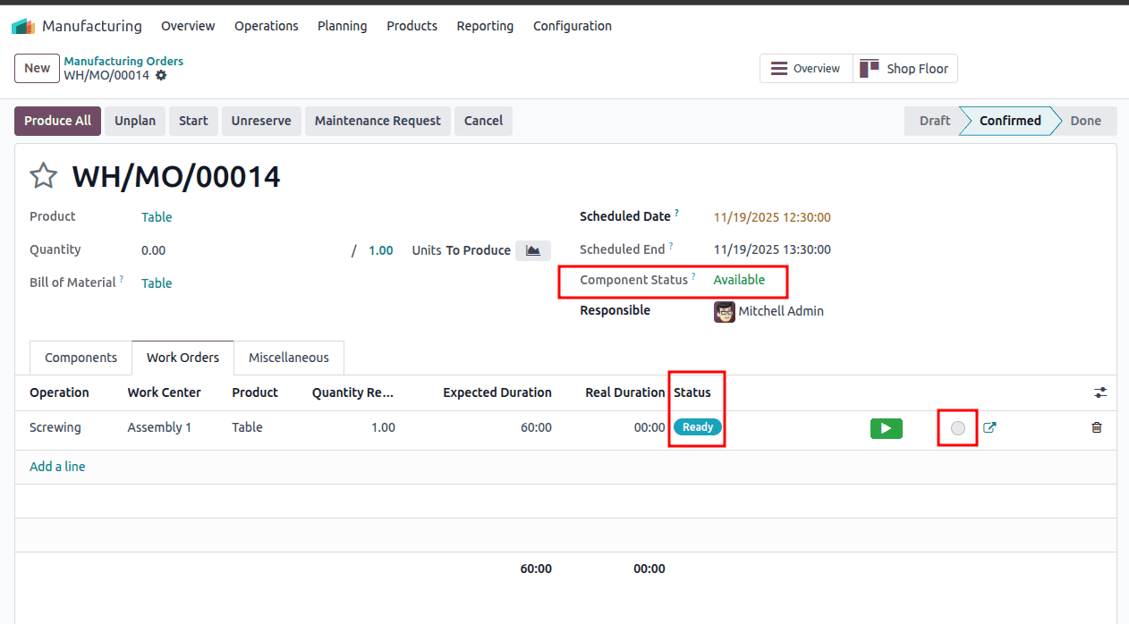 How a Product can be Manufactured in Odoo 18-cybrosys