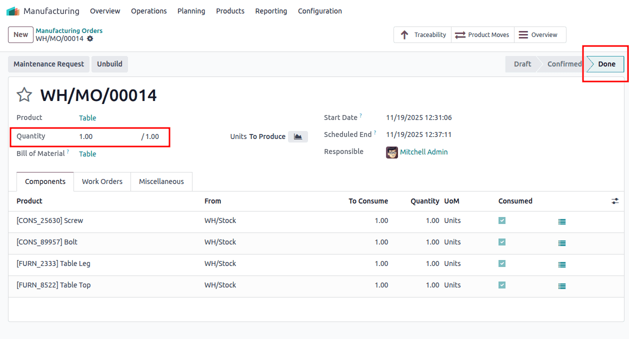 How a Product can be Manufactured in Odoo 18-cybrosys