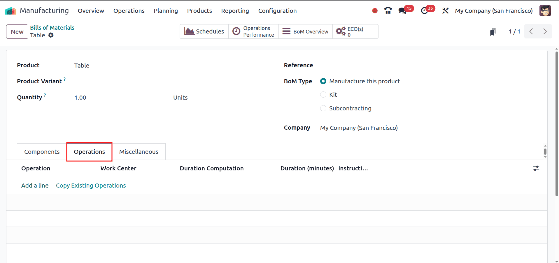 How a Product can be Manufactured in Odoo 18-cybrosys