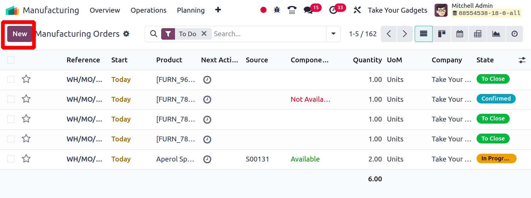 How Alternative Workcenters are Used in Odoo 18 Manufacturing-cybrosys