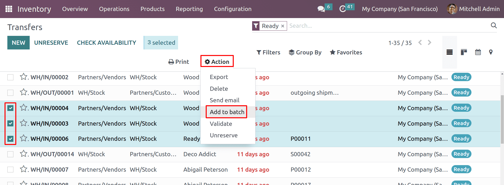 How Automatic Batch Transfer is Working With Odoo 16-cybrosys