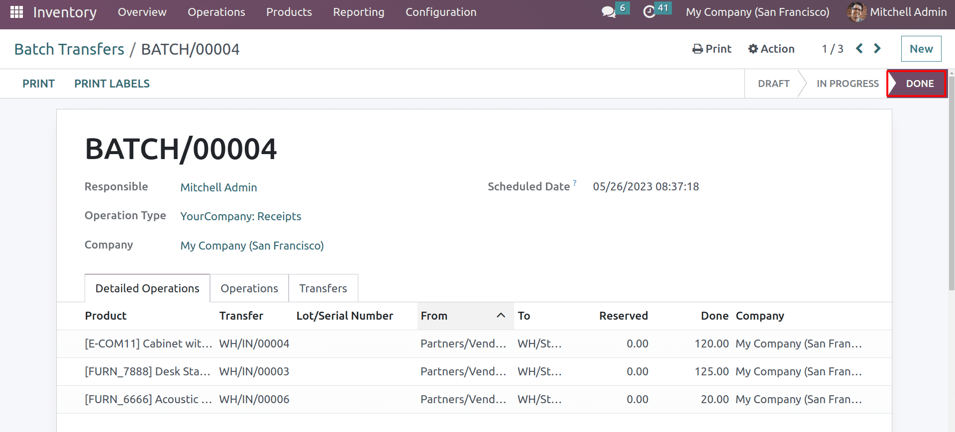 How Automatic Batch Transfer is Working With Odoo 16-cybrosys