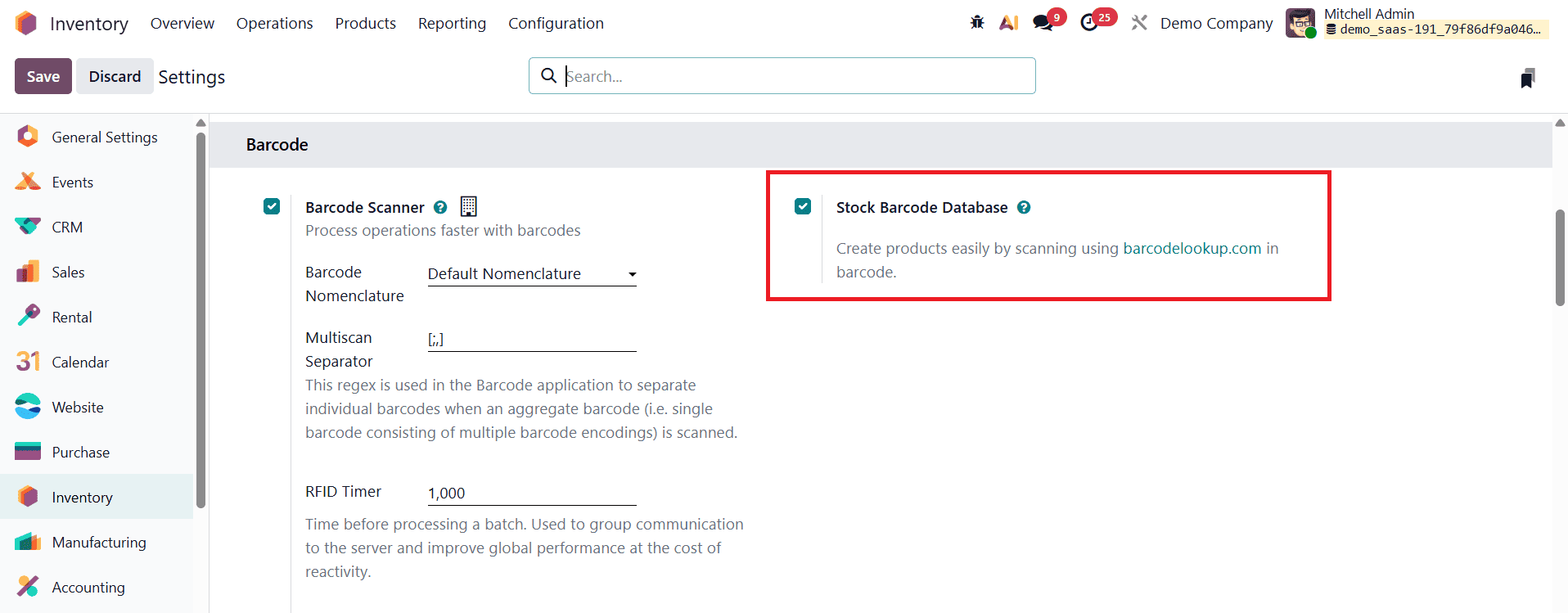 How Barcode Nomenclatures Work in Odoo 19 Inventory-cybrosys