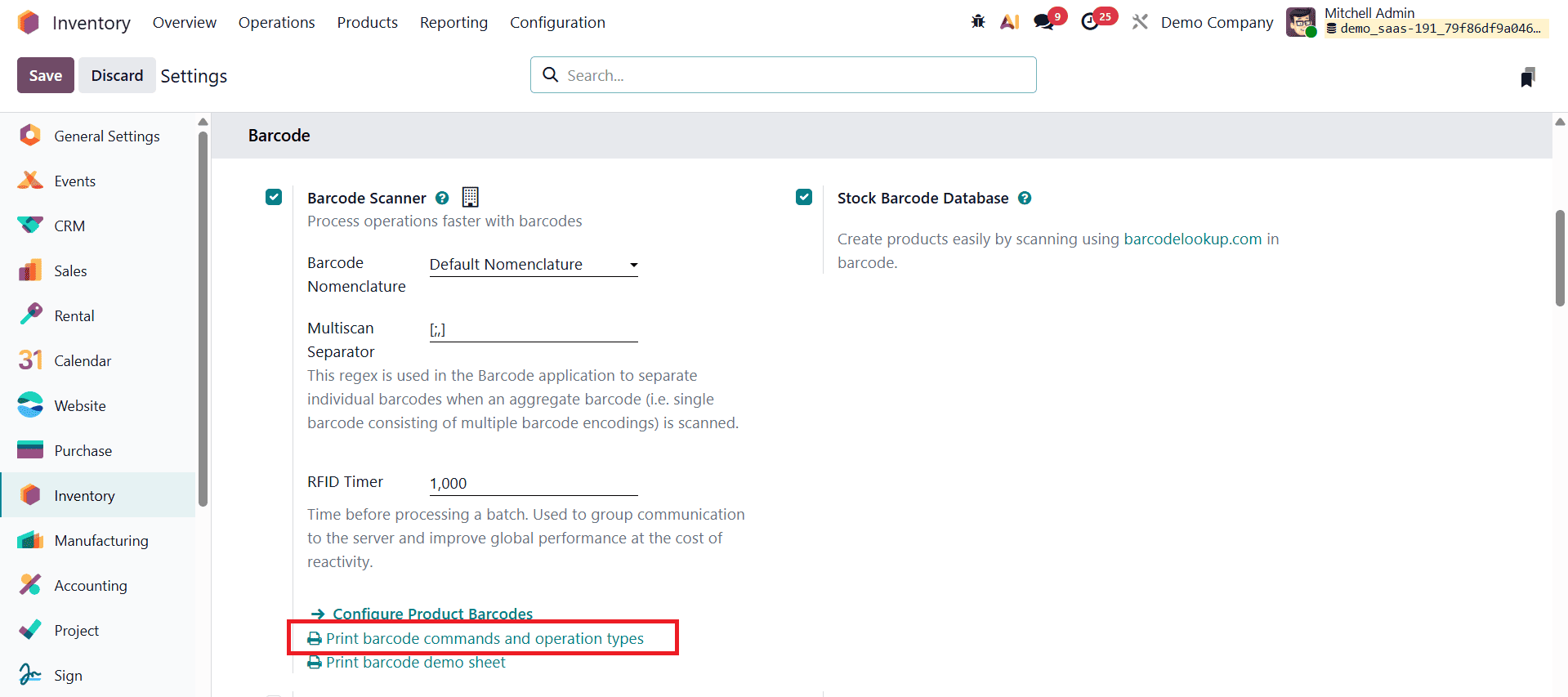 How Barcode Nomenclatures Work in Odoo 19 Inventory-cybrosys