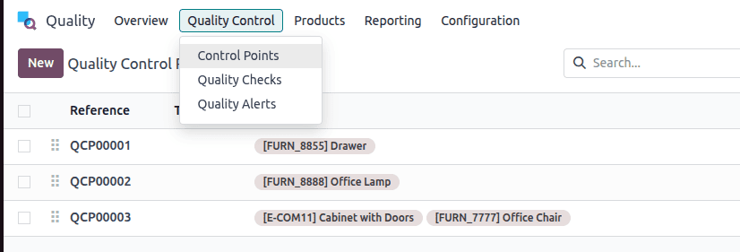 How can we set Quality Control Point On Work Order Operations in Odoo 18-cybrosys