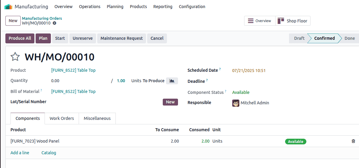 How can we set Quality Control Point On Work Order Operations in Odoo 18-cybrosys