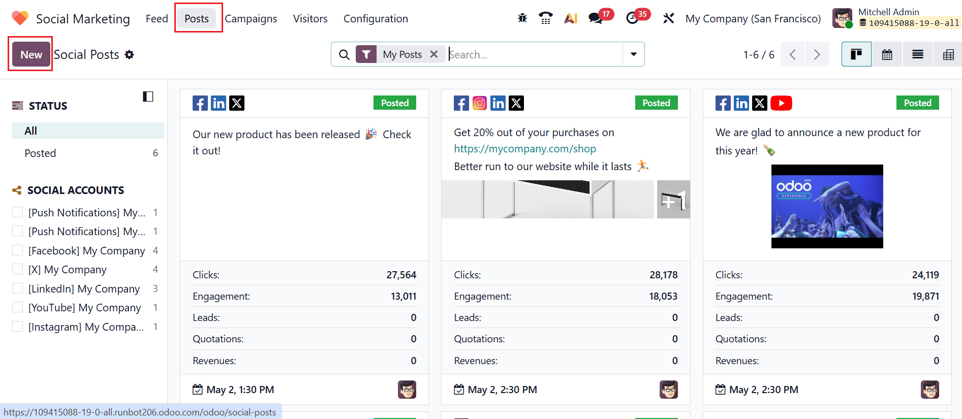 How Can You Maximize Social Media Impact with Odoo 19-cybrosys