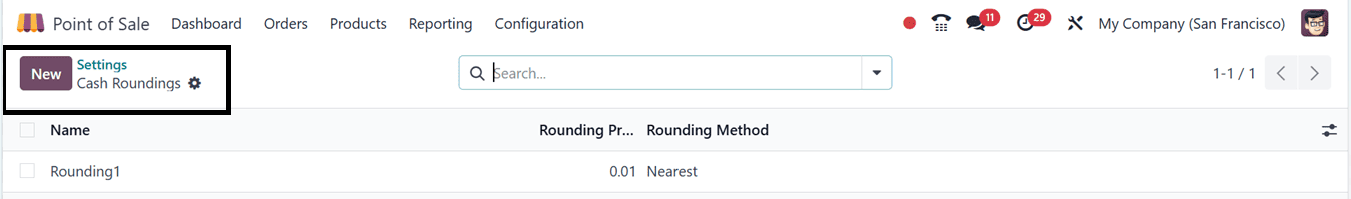How Cash Rounding can be used in Odoo 18 Point of Sale(POS)-cybrosys