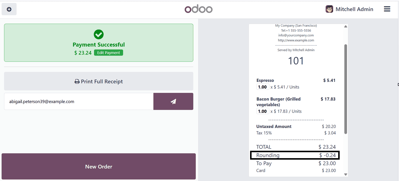 How Cash Rounding can be used in Odoo 18 Point of Sale(POS)-cybrosys