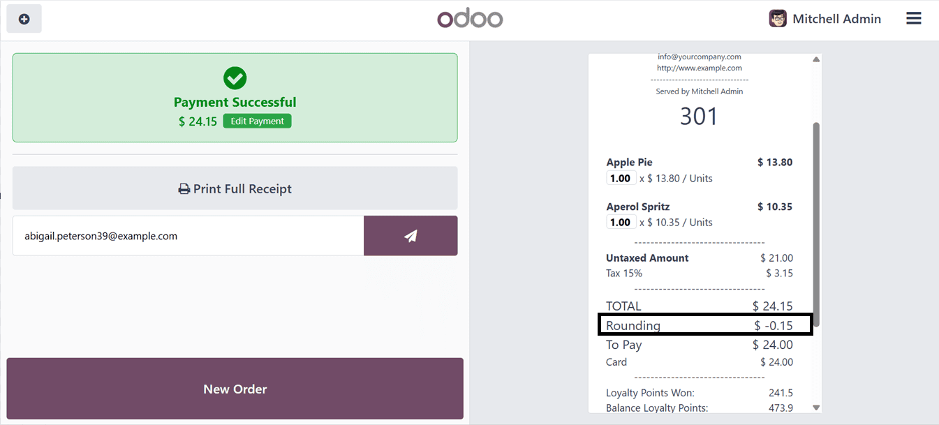 How Cash Rounding can be used in Odoo 18 Point of Sale(POS)-cybrosys