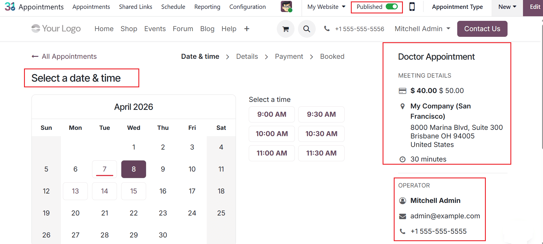How Clinics Use Odoo 19 for Doctor Scheduling-cybrosys