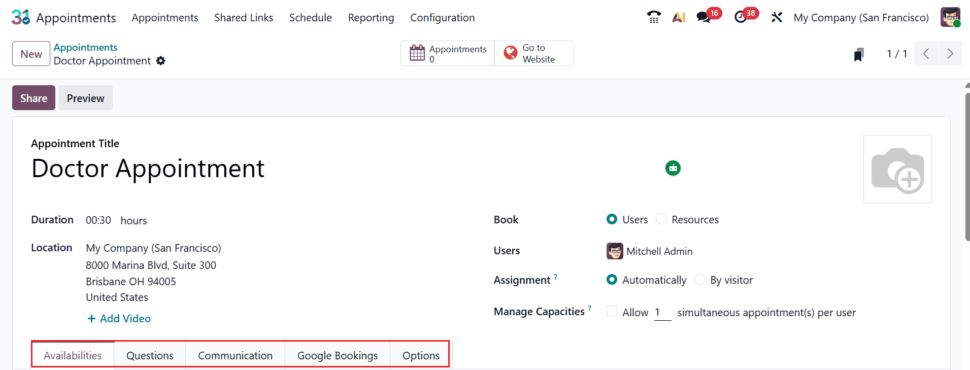 How Clinics Use Odoo 19 for Doctor Scheduling-cybrosys