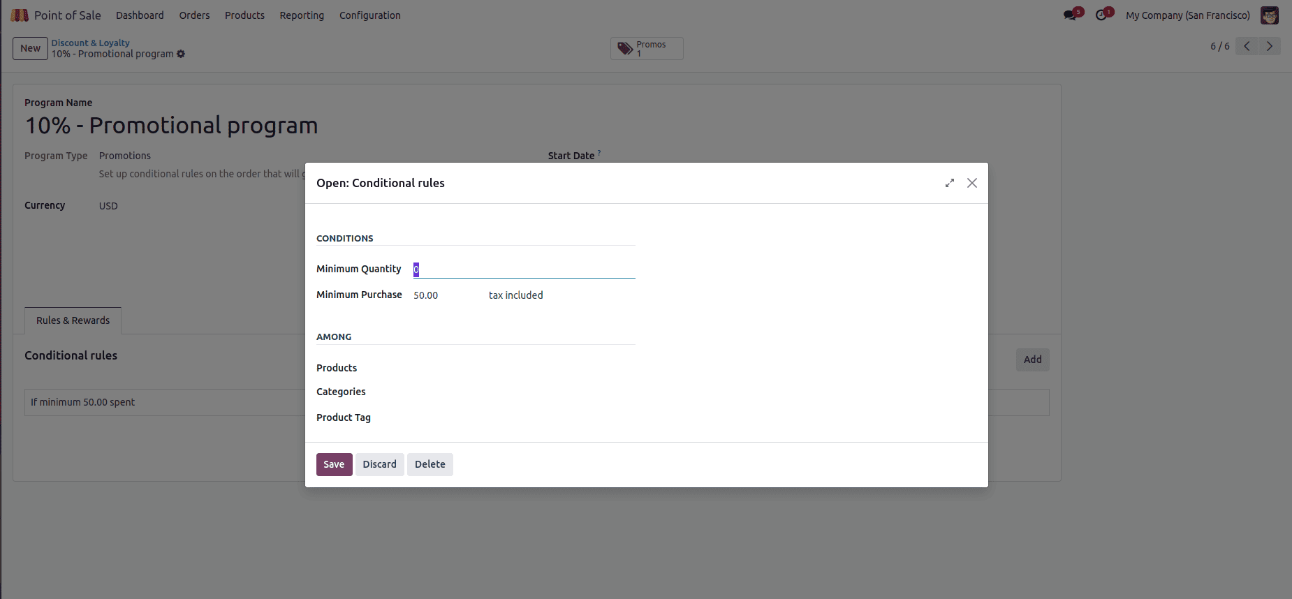 How Discounts, Promotions & Loyalty Can Be Used in Odoo 18 POS-cybrosys