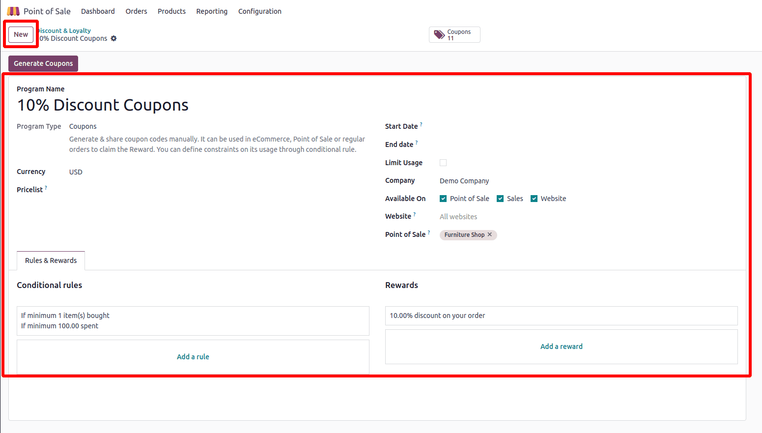 How Discounts, Promotions & Loyalty Can Be Used in Odoo 18 POS-cybrosys